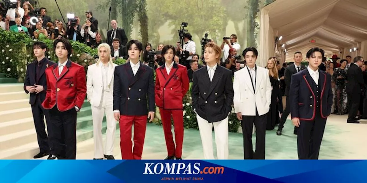 Stray Kids Jadi Grup Kpop Pertama yang Hadiri Met Gala