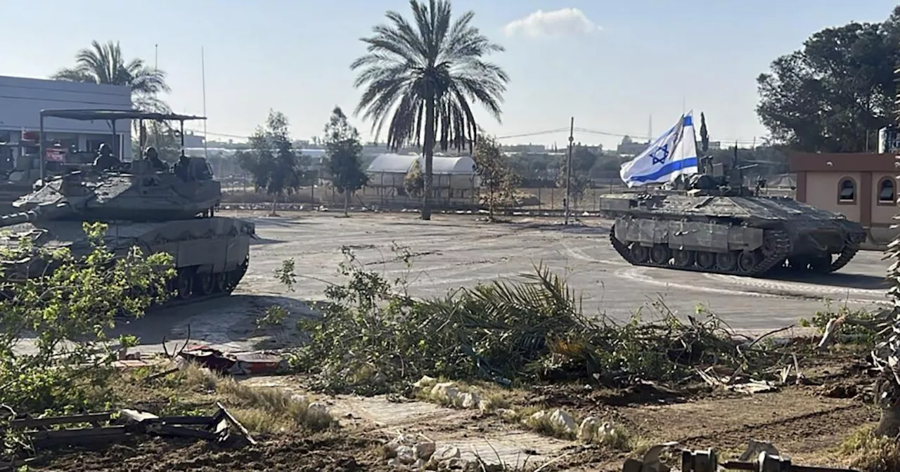 Israeli forces take control of the Gaza side of the Rafah crossing with Egypt