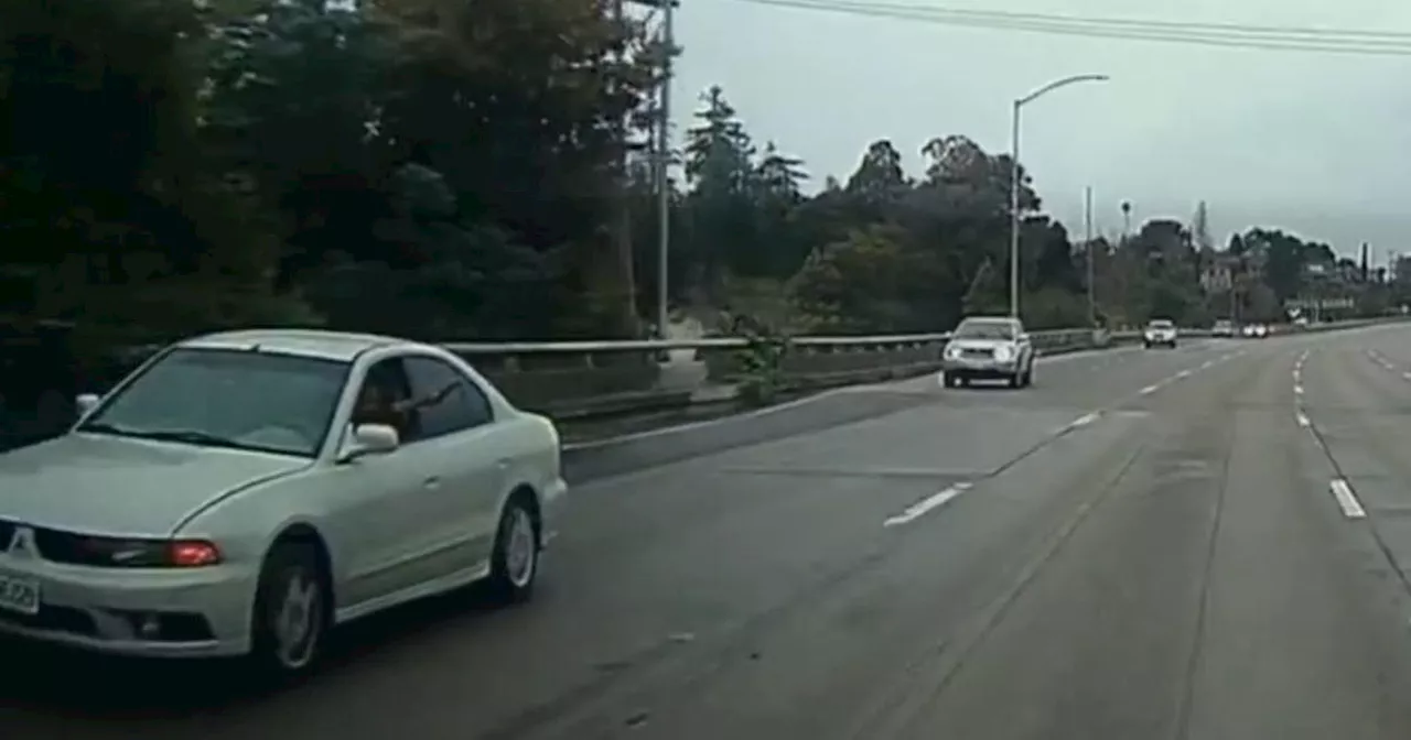 CHP arrests suspect in Oakland freeway shooting with help of witness's dash cam video