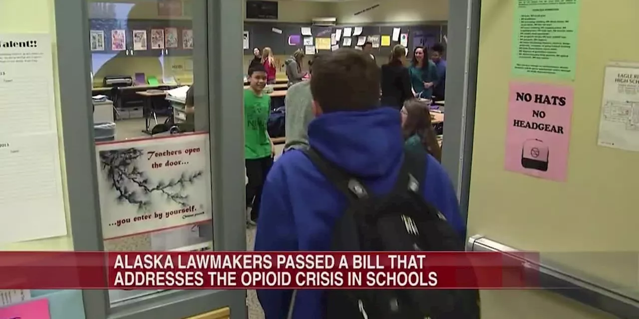 Alaska lawmakers pass HB 202 to address opioid crisis in schools