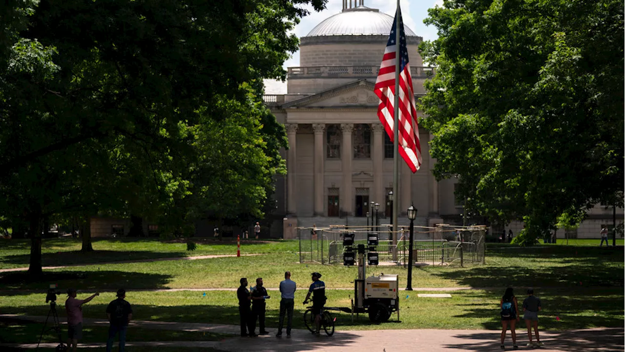 UNC warns professors withholding grades as part of anti-Israel protests