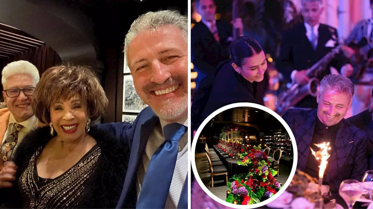 'Britain's richest gypsy' worth £700m celebrates birthday with Dame Shirley Bassey following move to Monaco