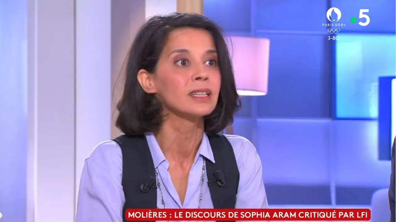 Molières : Sophia Aram dénonce les « tweets dégueulasses » des élus de gauche après son discours