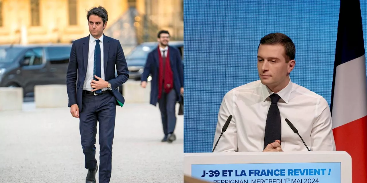 Élections européennes : un débat Jordan Bardella-Gabriel Attal à la télévision le 23 mai