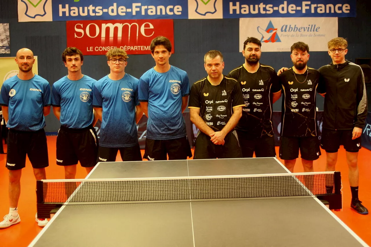 Tennis de table : Abbeville se maintient en national 1 | Le Journal d'Abbeville