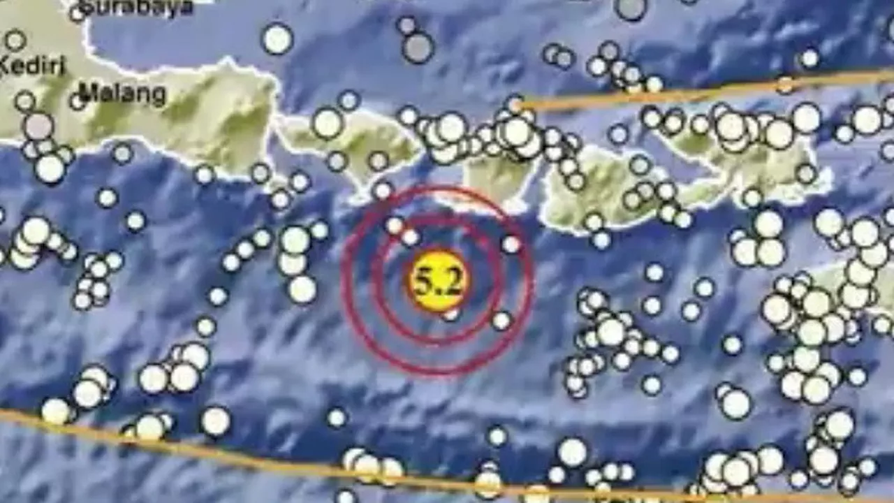 Gempa Magnitudo 5,2 Guncang Lombok Barat NTB, Tidak Berpotensi Tsunami