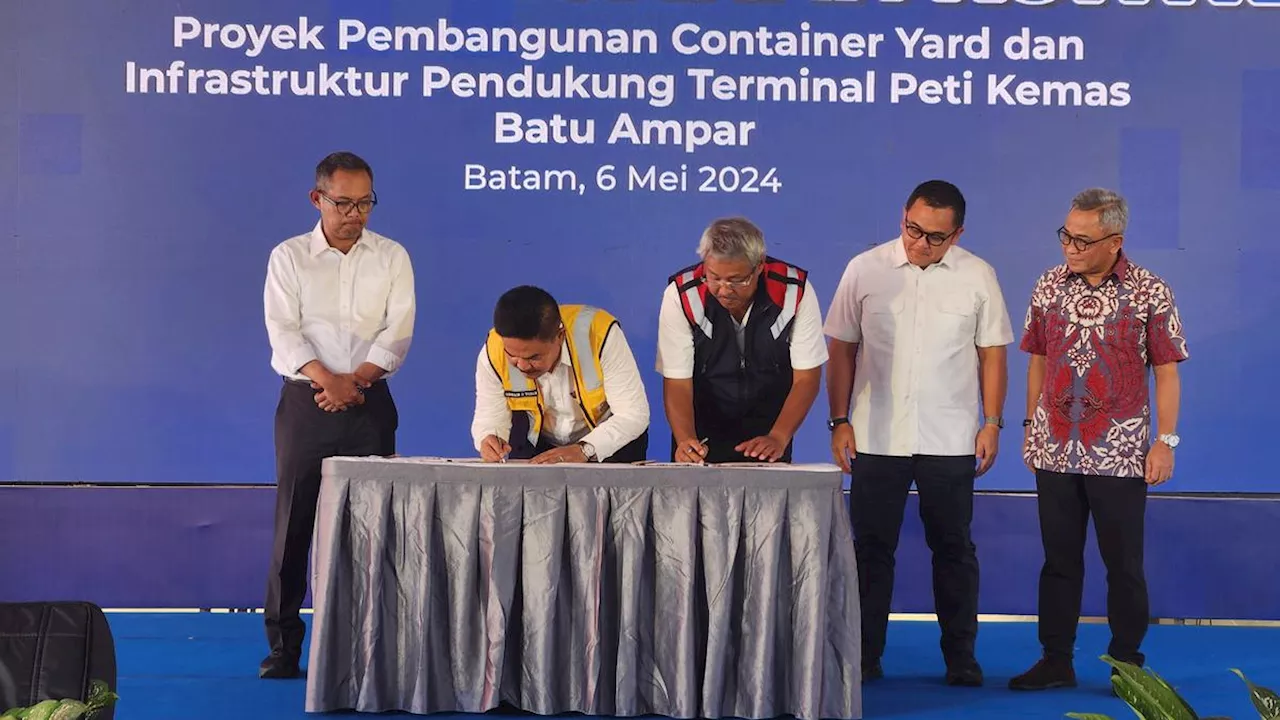 WSBP Ditunjuk Bangun Terminal Peti Kemas Pelabuhan Batu Ampar Batam