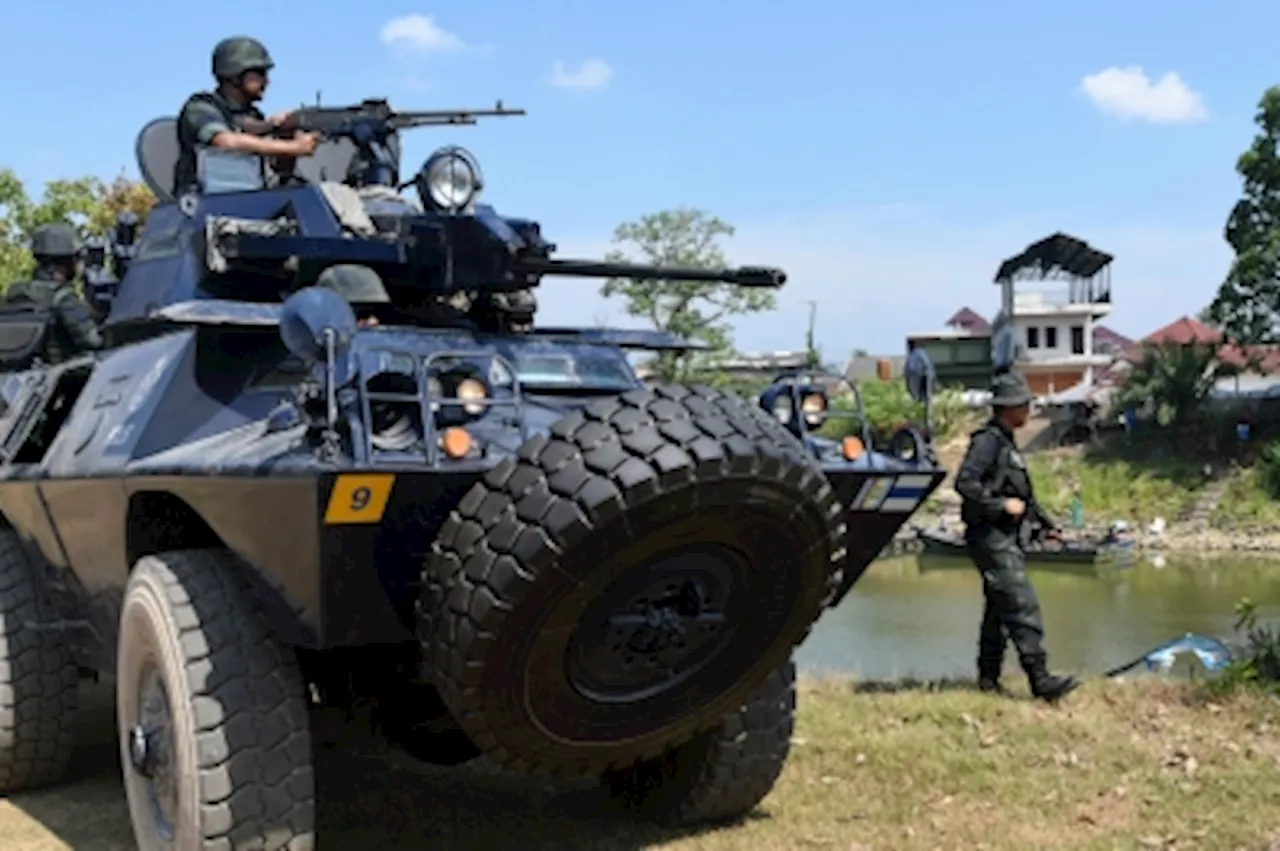 GOF secures Thai-Malaysian border with armoured cars, drone patrol, says deputy commander