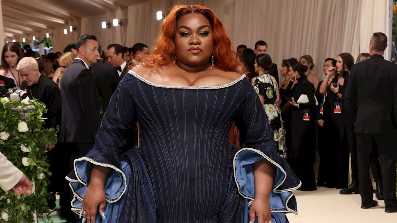 Da'Vine Joy Randolph Turns Gap (Yes, Gap) Denim Into Couture at the 2024 Met Gala