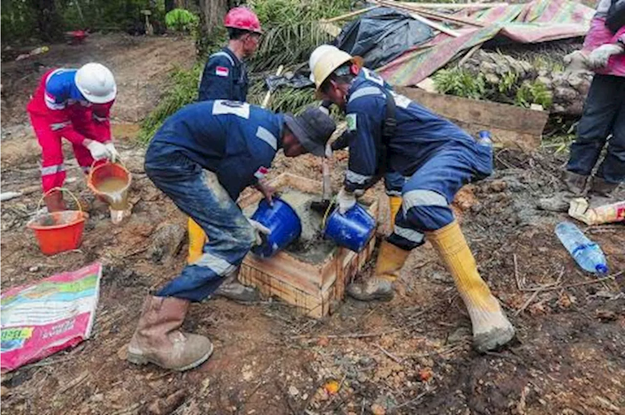 Penutupan Tambang Minyak Ilegal di Batanghari