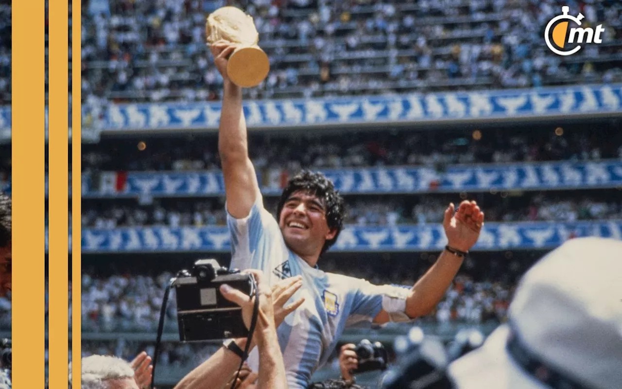 Subastarán Balón de Oro que ganó Maradona en el Mundial de México 86