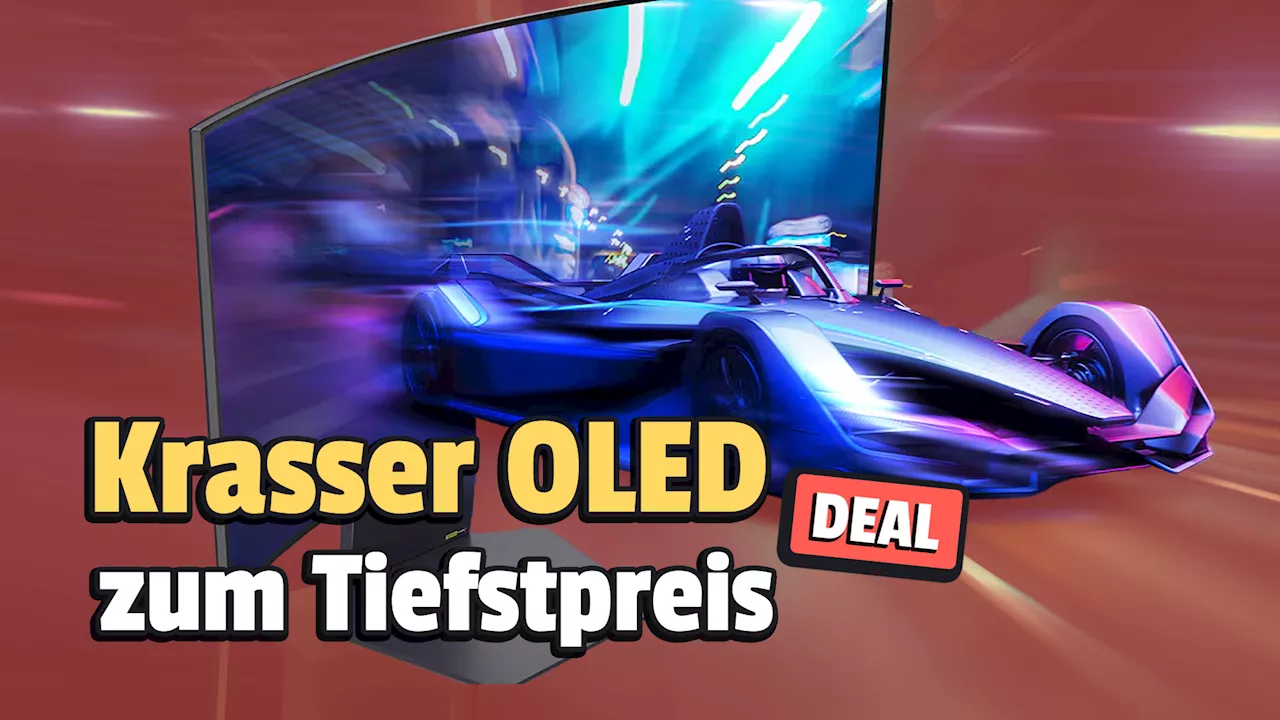 Das ist die letzte Chance, den besten OLED Gaming-Monitor zum günstigen Tiefstpreis abzustauben!