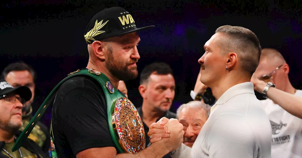 Fury vs Usyk rematch date confirmed amid Joshua fight plan