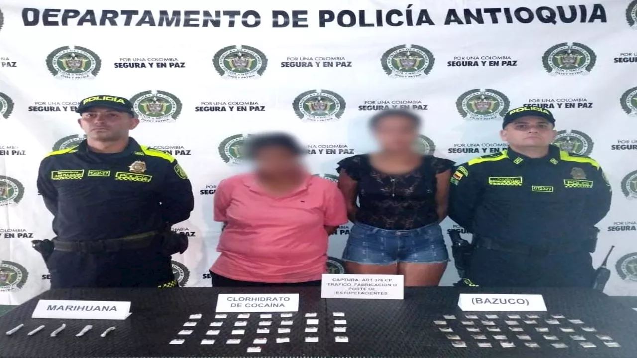 ¡Guerra a la droga en Antioquia! Un pillo en Guarne y dos en Armenia Mantequilla fueron capturados