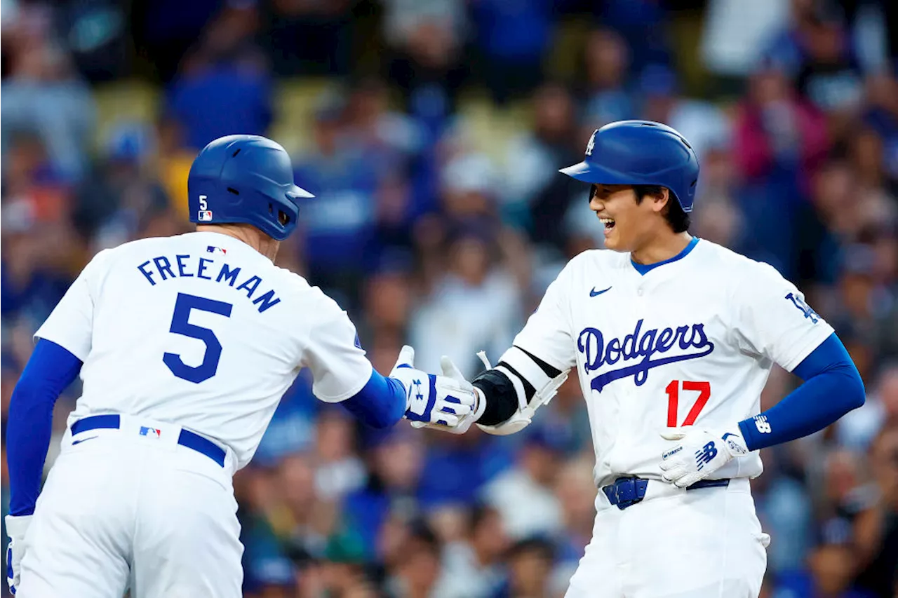 Shohei Ohtani hits 11th homer, Walker Buehler solid in return as Dodgers defeat Marlins 6-3