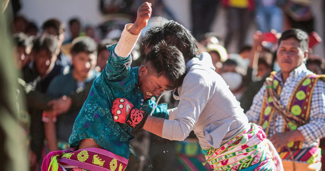 In Bolivia’s Andes, Indigenous Quechua settle disputes with ritual dance, hand-to-hand combat