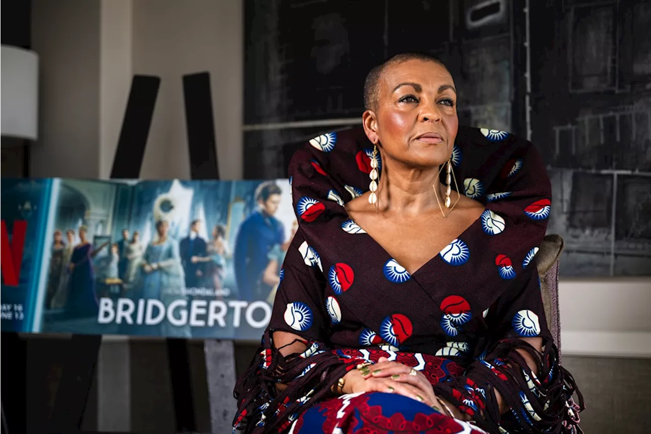 Adjoa Andoh's masculine-feminine fashion influence on Bridgerton's Lady Danbury