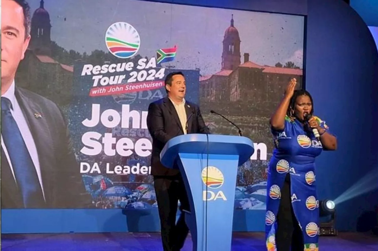 'It was meant to be uncomfortable': DA leader Steenhuisen defends controversial flag advert