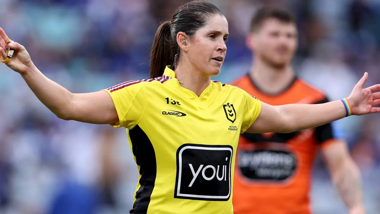 ‘Cowards’: Female ref to go again