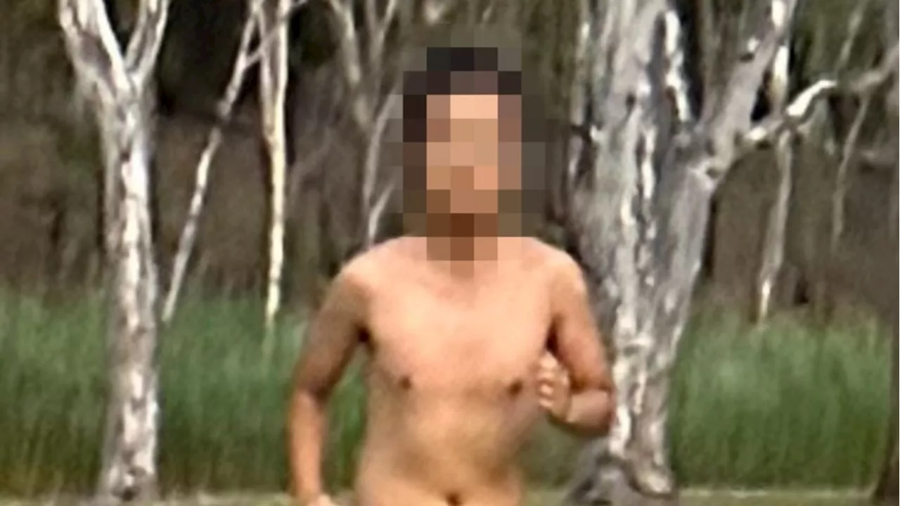 Jogger in red undies arrested after complaints