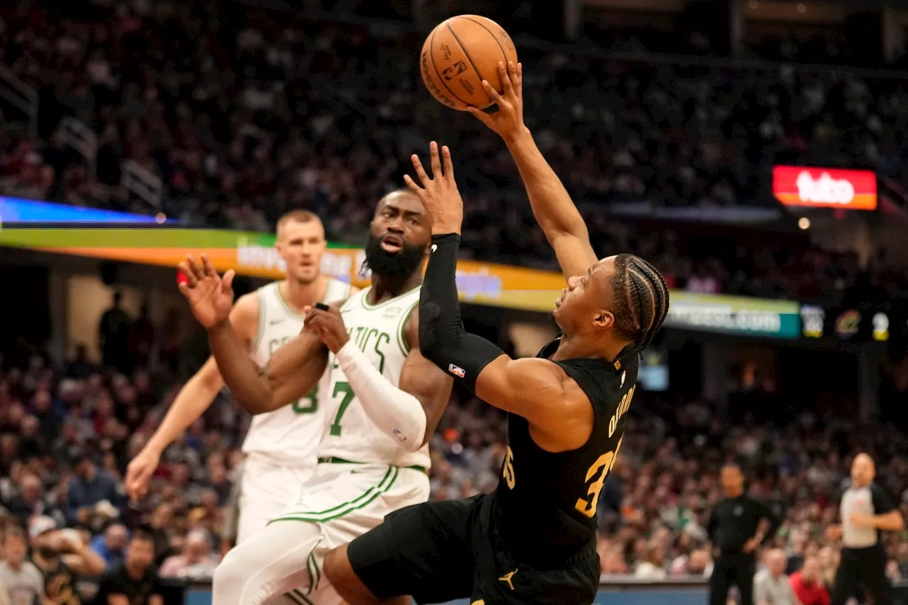 What channel is the Boston Celtics vs. Cleveland Cavaliers game on today (5/7/24)?