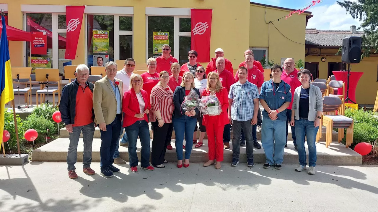 In Königstetten: Hoch der 1. Mai!