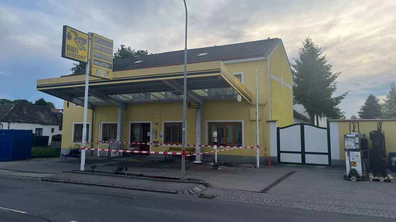 Tankstelle wurde abgebaut: „Es war schön, aber jetzt ist es vorbei“