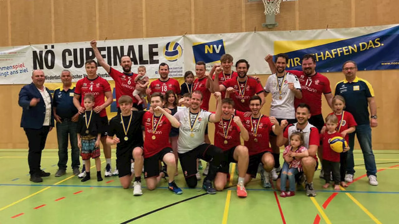 Wiener Neustadts Herren holten nach Landesliga-Titel auch Cupsieg