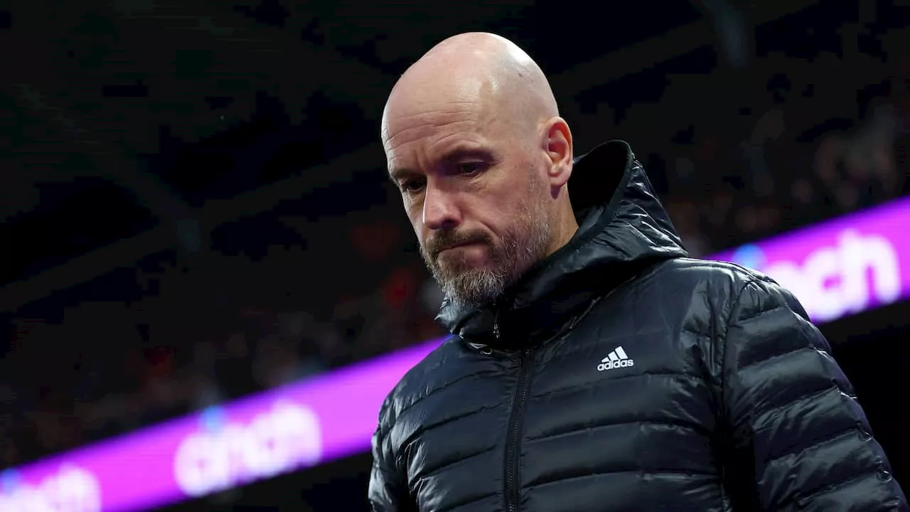 Ten Hag verder in het nauw bij Manchester United na afgang tegen Crystal Palace