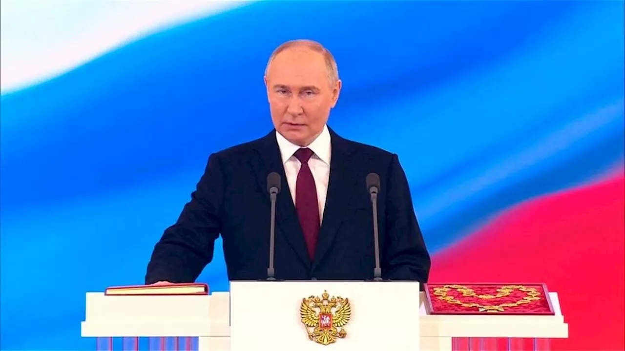 Russie : Vladimir Poutine a prêté serment pour un cinquième mandat