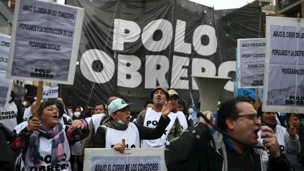 Protesta contra el recorte a comedores: 'Hay un nivel de enojo bastante alto'