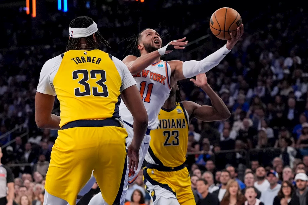 Brunson scores 43, rallies Knicks to win over Pacers in Game 1 of Eastern semifinals