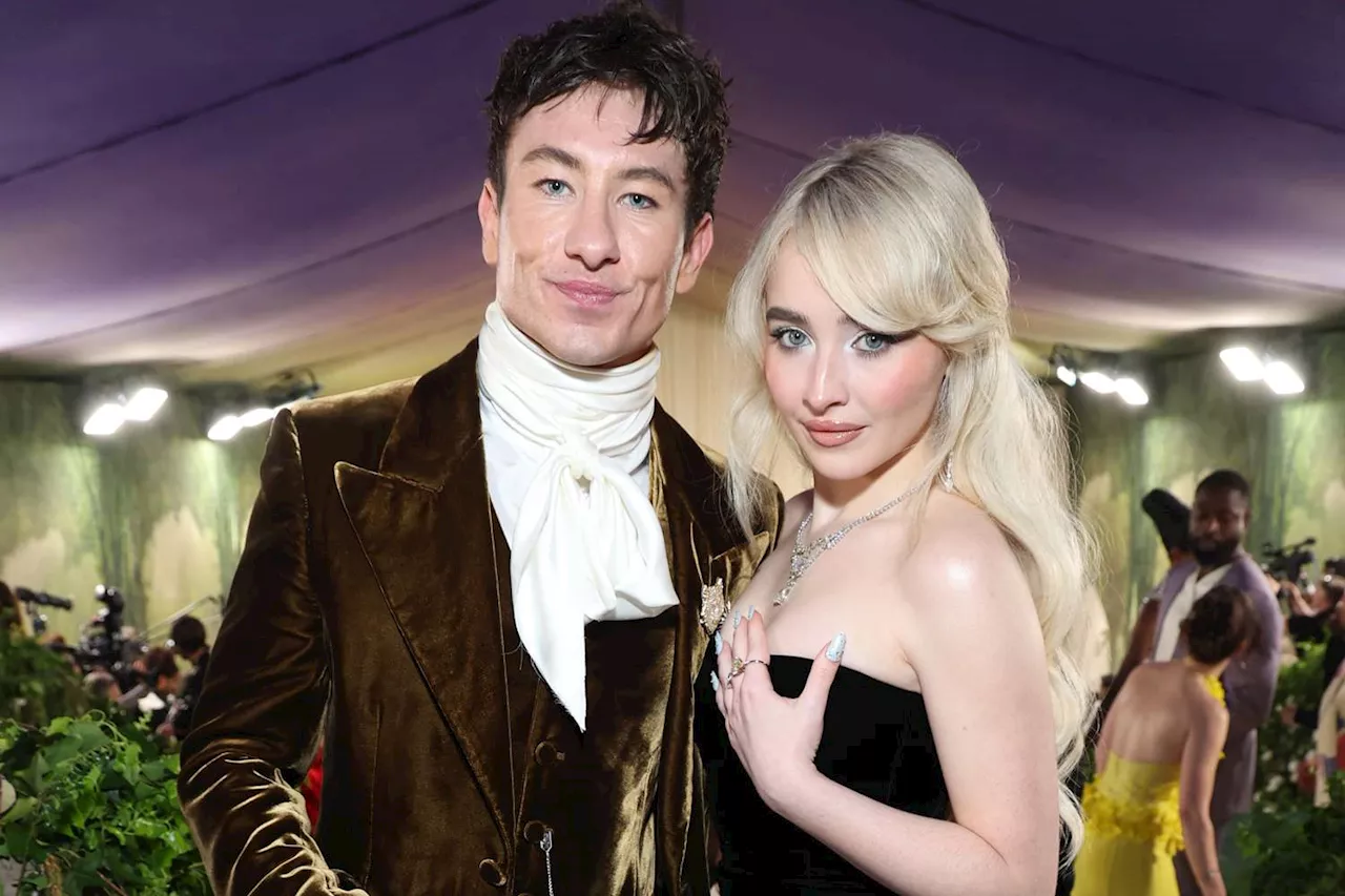 Sabrina Carpenter and Barry Keoghan Show PDA During 2024 Met Gala Debut — See Their Fairytale Looks