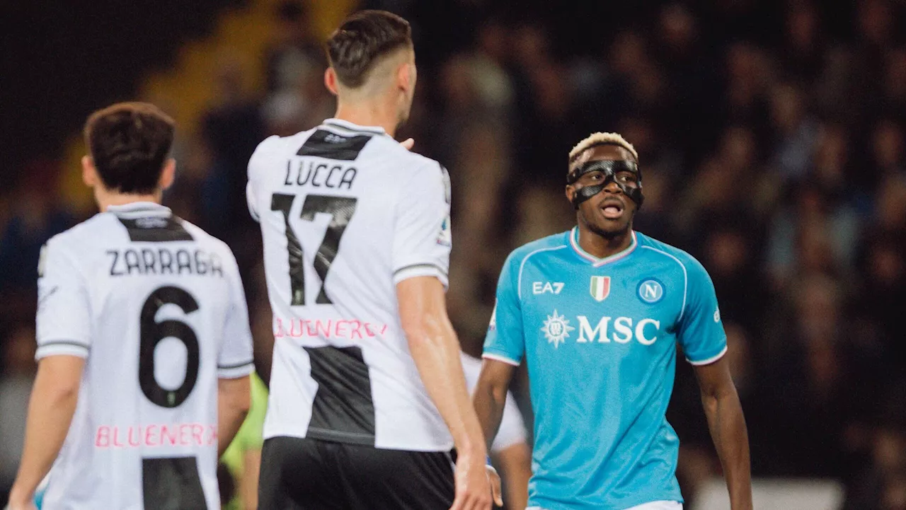 Serie A: Osimhen nets 15th goal, shares points with Okoye, Success
