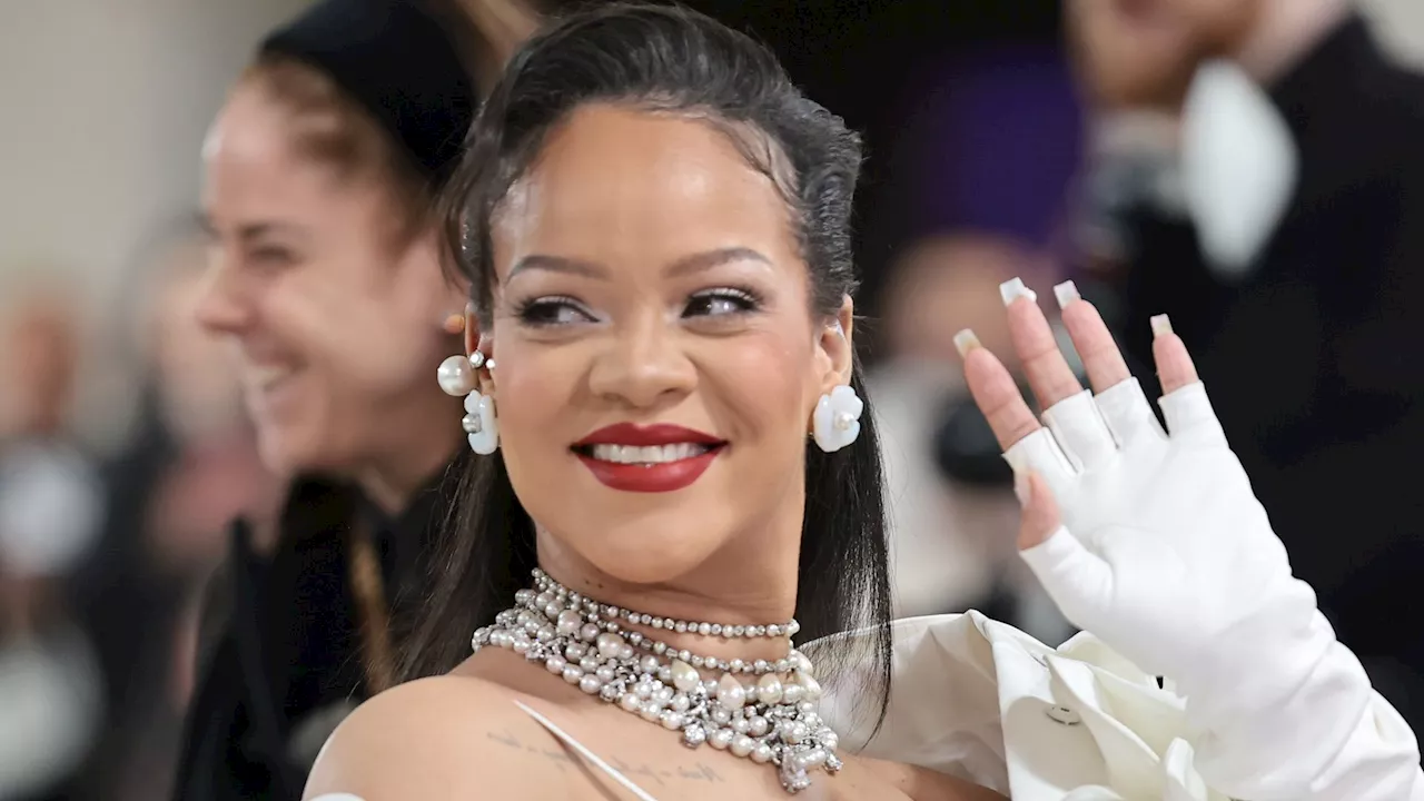 Deshalb verpasste Rihanna den Red Carpet der Met Gala 2024