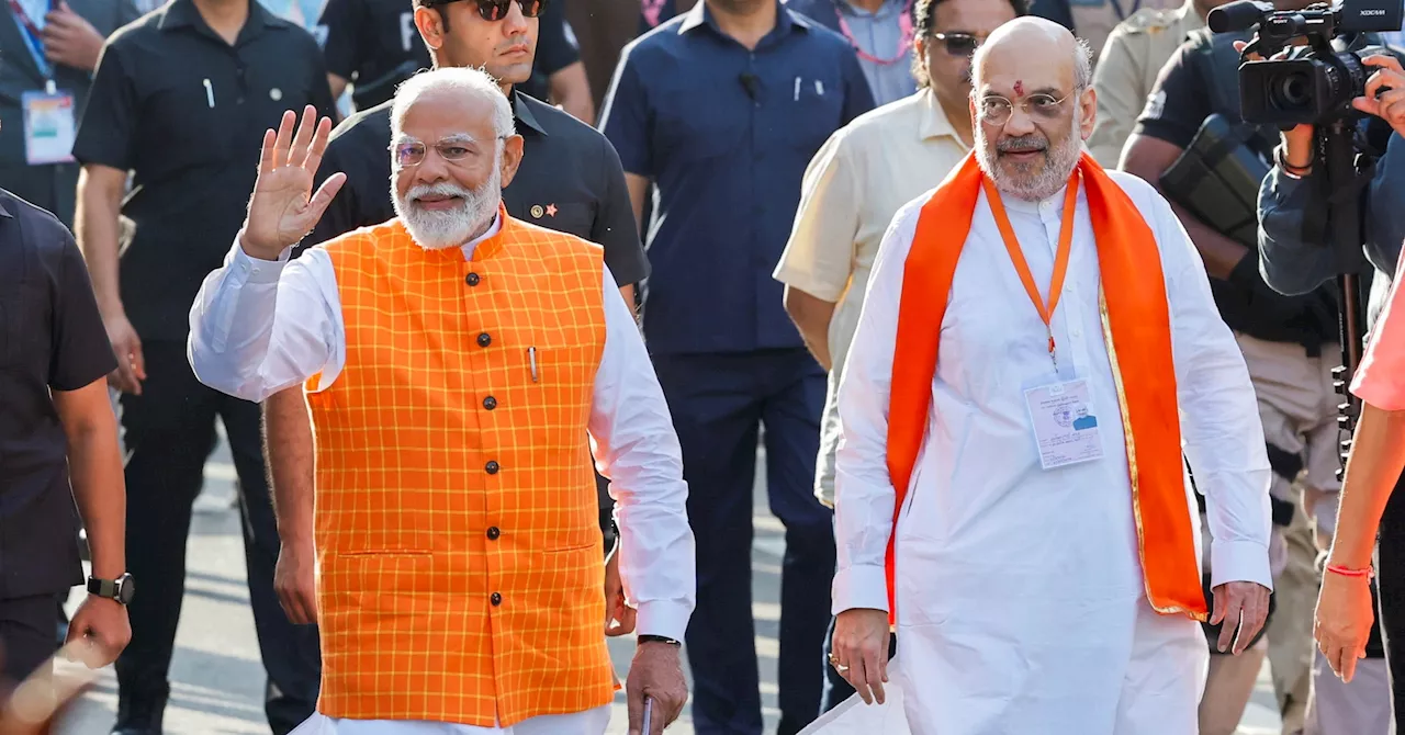 India's Modi casts his vote as giant election reaches half-way mark