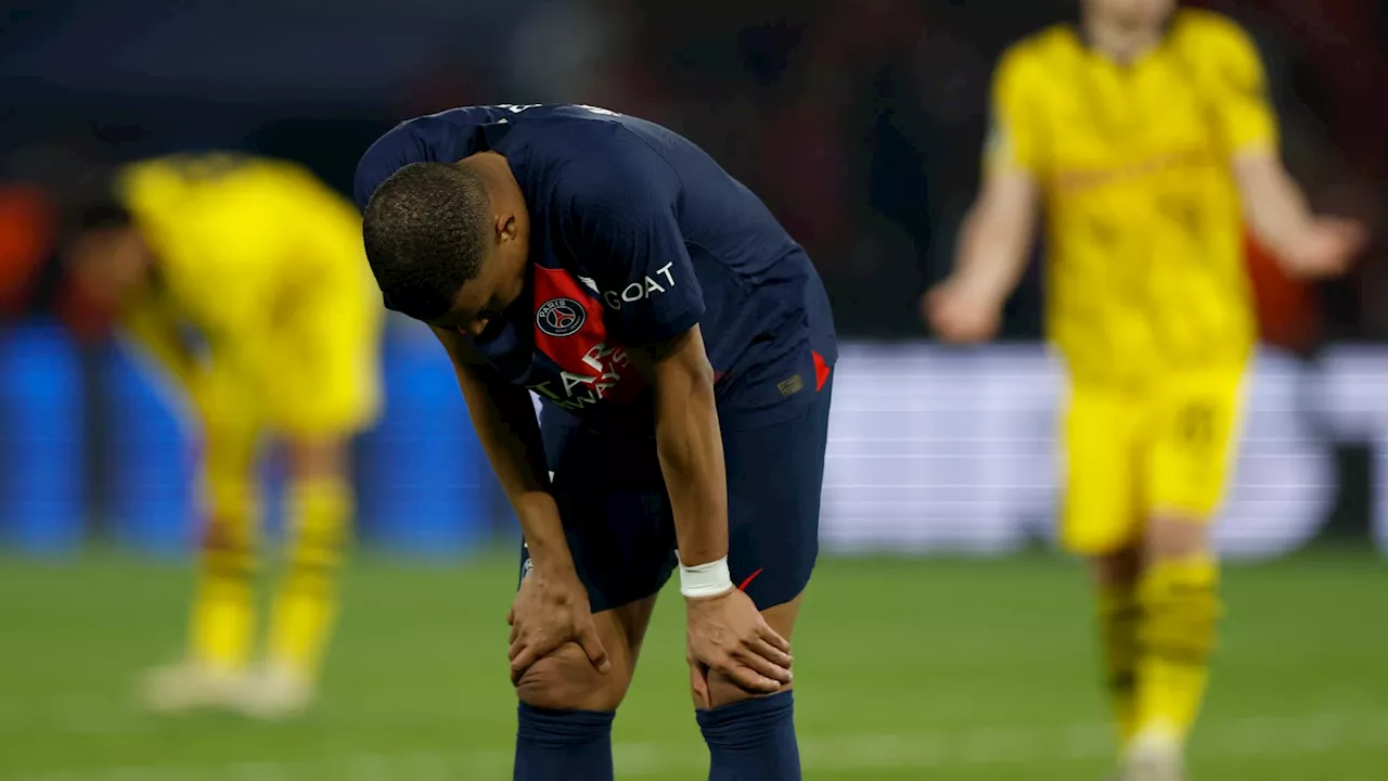 Ligue des champions: terrible désillusion pour le PSG, éliminé par Dortmund aux portes de la finale