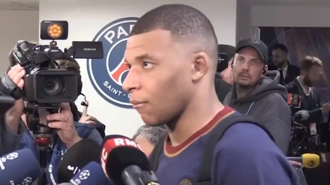 PSG-Dortmund: la réaction exaspérée de Mbappé à une question sur le Real Madrid