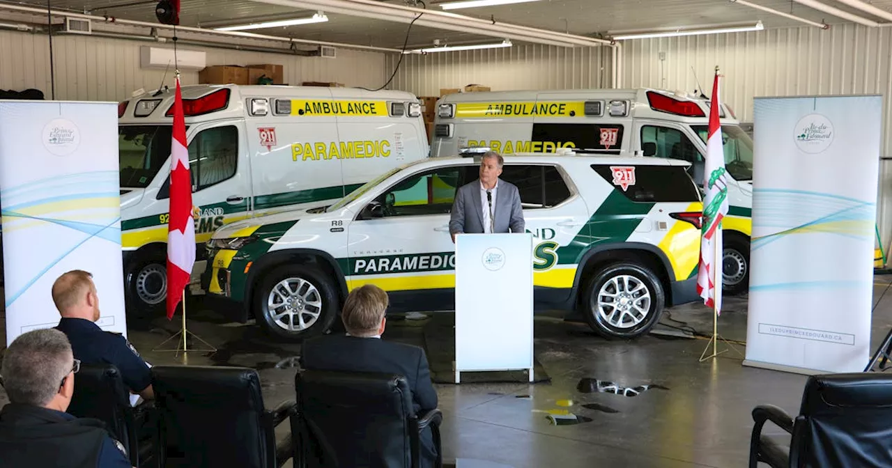 P.E.I.'s new paramedic units aimed at reducing demands on ambulances, ERs