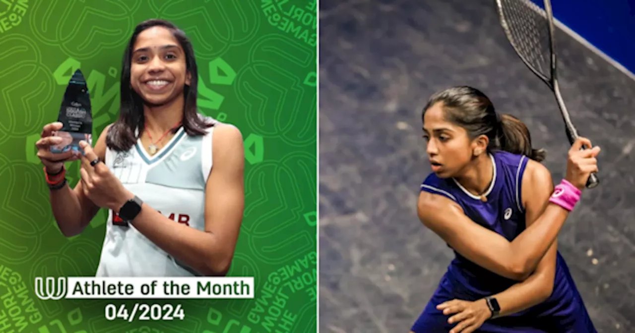 Malaysian Squash Star Sivasangari Is World Games' Athlete Of The Month