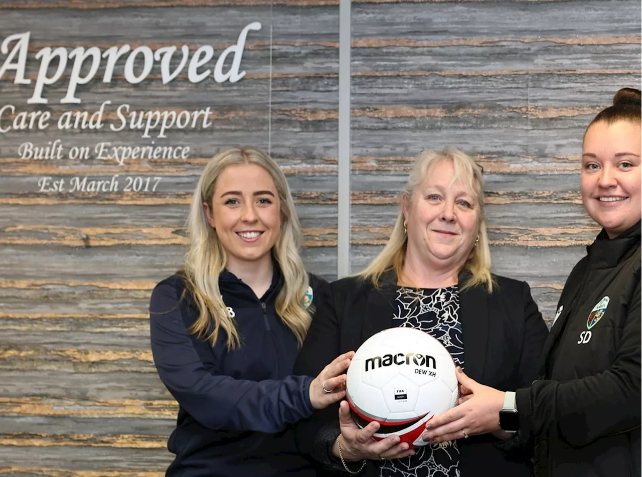 Approved Care sign commitment to support growth of The New Saints Women