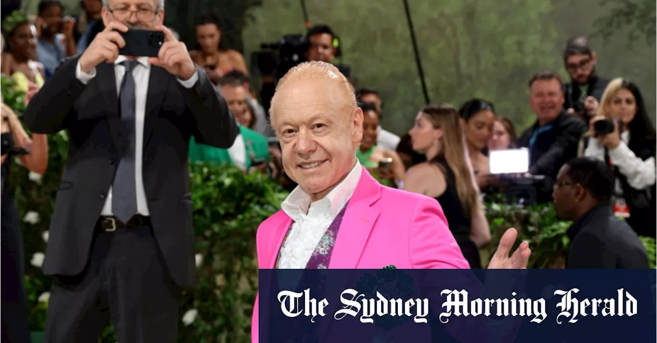 Box billionaire goes Pratty in pink at the Met Gala