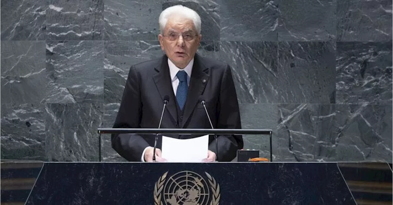 Mattarella all’Onu: multilateralismo “pilastro” per l’Italia, rafforzare le Nazioni Unite