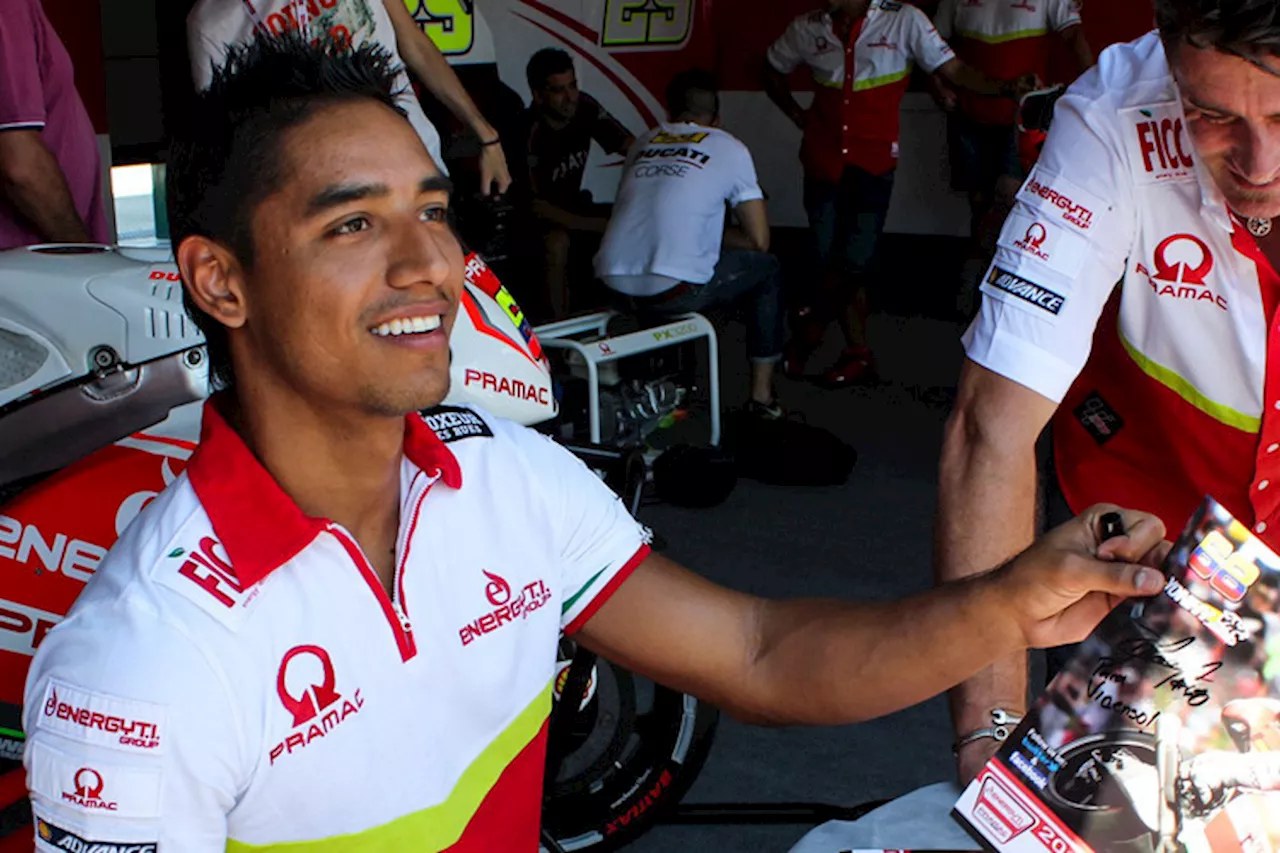 Yonny Hernandez: «Ich will für 2015 eine Ducati GP15»