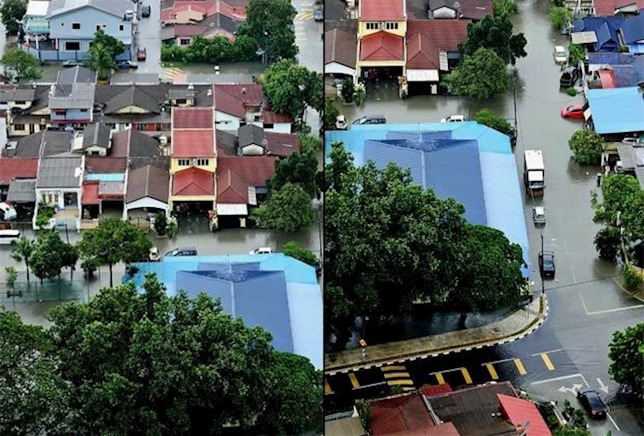 Six areas in Wangsa Maju affected by flash floods