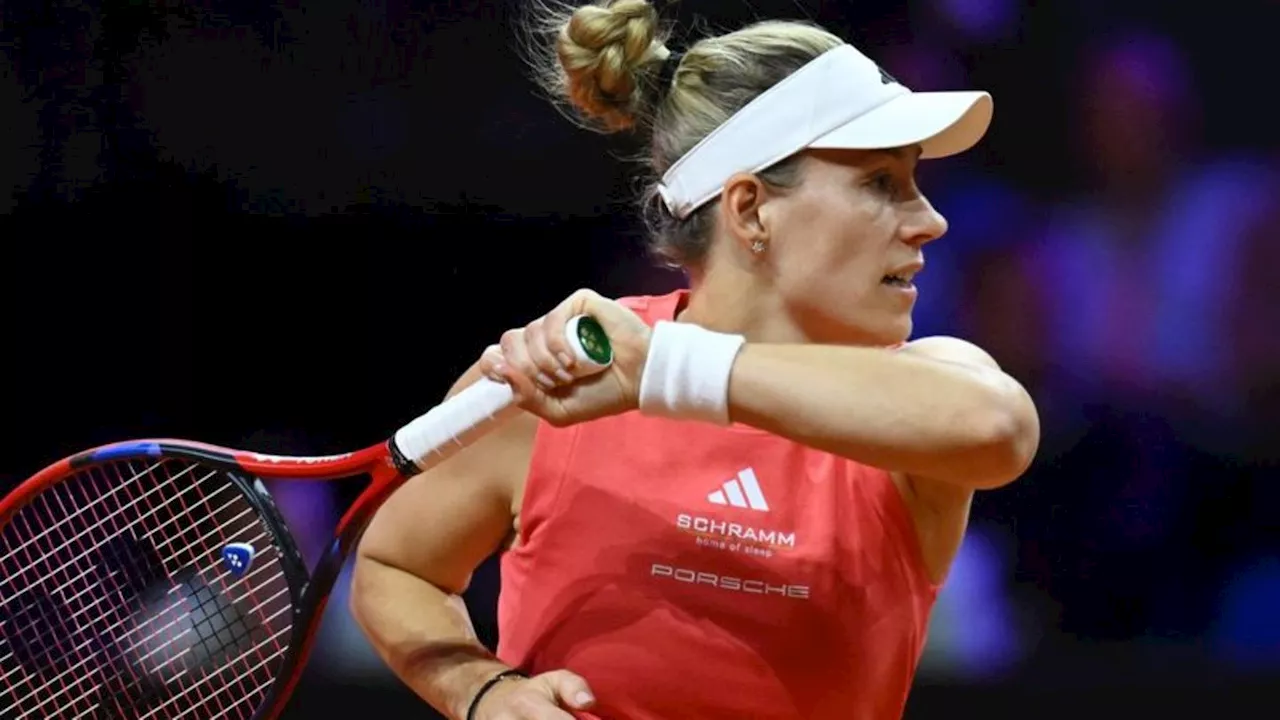 Tennis: Kerber beim Turnier in Rom in Runde zwei