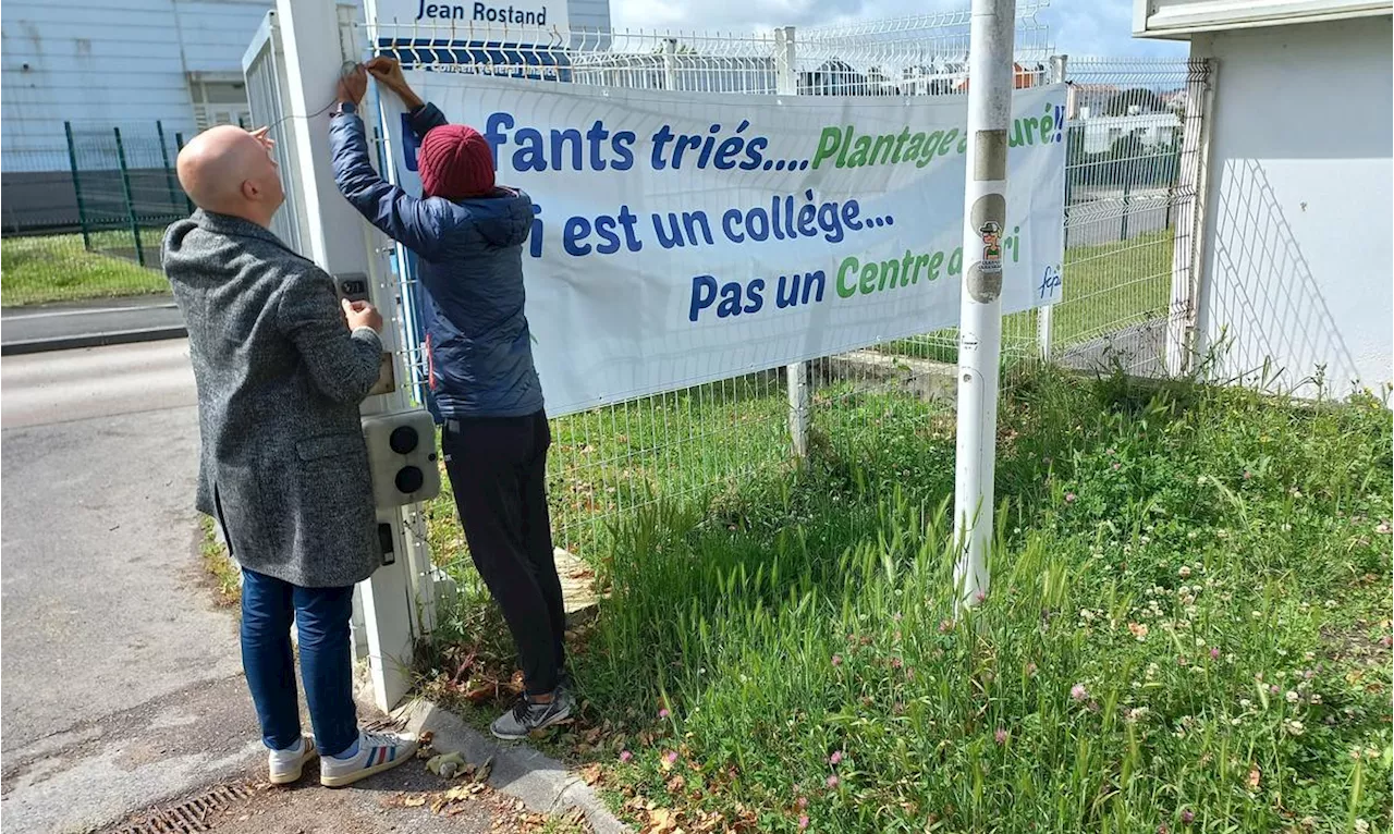 Biarritz : opération « collège vide » à Rostand contre les groupes de niveaux