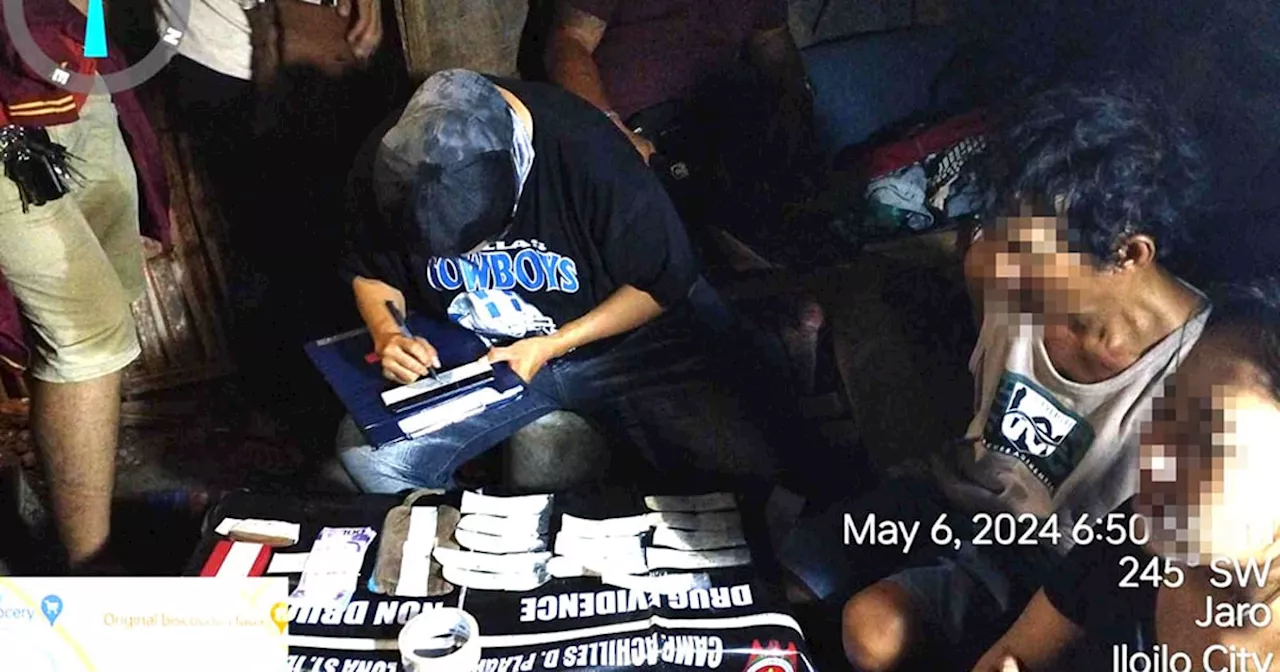 Iloilo City police arrest 2 persons in drug bust