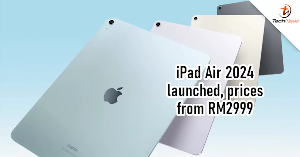 Apple M2 chip, large 13-inch variant, landscape stereo speakers and more from RM2999