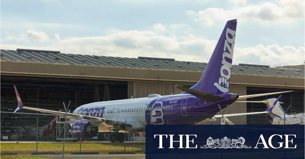 Bonza’s lessors push ahead with plans to remove planes from Australia